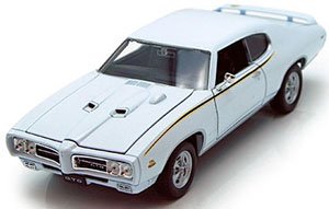 1969 PONTIAC GTO (ホワイト) (ミニカー)