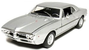Pontiac Firebird 1967 (Silver) (Diecast Car)