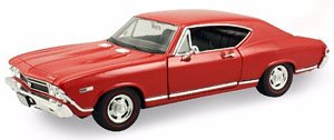 1968 Chevolet Chevelle SS (Red) (Diecast Car)