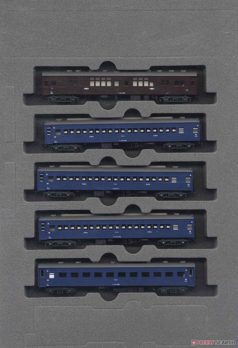 寝台急行 「つるぎ」 (増結・5両セット) (鉄道模型) 商品画像1