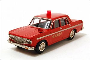 ファインモデル トヨペット・クラウン1965年式 消防指令車 (赤) (ミニカー)