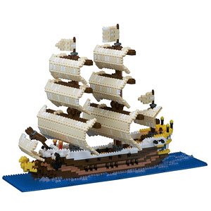 Nanoblock Sailing Ship (Block Toy)