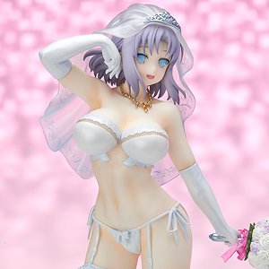 Gokubi Girls Super Premium [Senran Kagura: NewWave G Burst] Yumi Wedding Lingerie Ver. (PVC Figure)