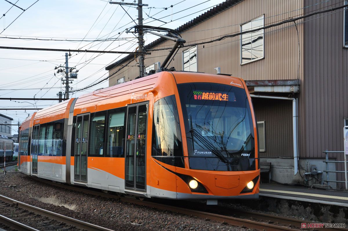 鉄道コレクション 福井鉄道 F1000形 FUKURAM オレンジ (鉄道模型) その他の画像1