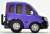 ChoroQ Zero Z-48a Renault Kangoo Activ (Purple) (Choro-Q) Item picture6