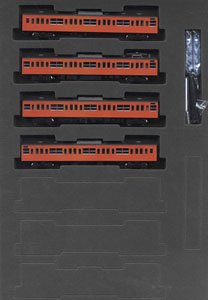 国鉄 103系 通勤電車 (高運転台非ATC車・オレンジ) 基本セット (基本・4両セット) (鉄道模型)