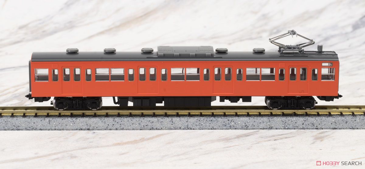 国鉄 103系 通勤電車 (ユニットサッシ・オレンジ) 増結セット (増結・2両セット) (鉄道模型) 商品画像1