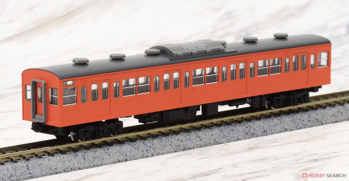 国鉄 103系 通勤電車 (ユニットサッシ・オレンジ) 増結セット (増結・2両セット) (鉄道模型) 商品画像6