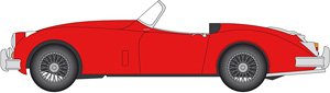 ジャガー XK150 ロードスター カルメンレッド (ミニカー)