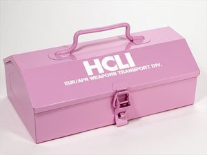 ヨルムンガンド HCLI 山型ツールボックス ピンク (キャラクターグッズ)