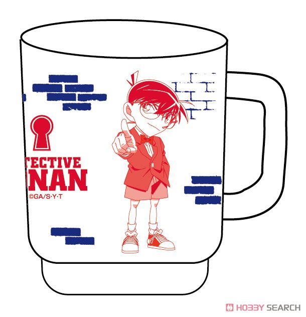 Detective Conan Stacking Mug Cup Conan Edogawa (Anime Toy) Item picture1
