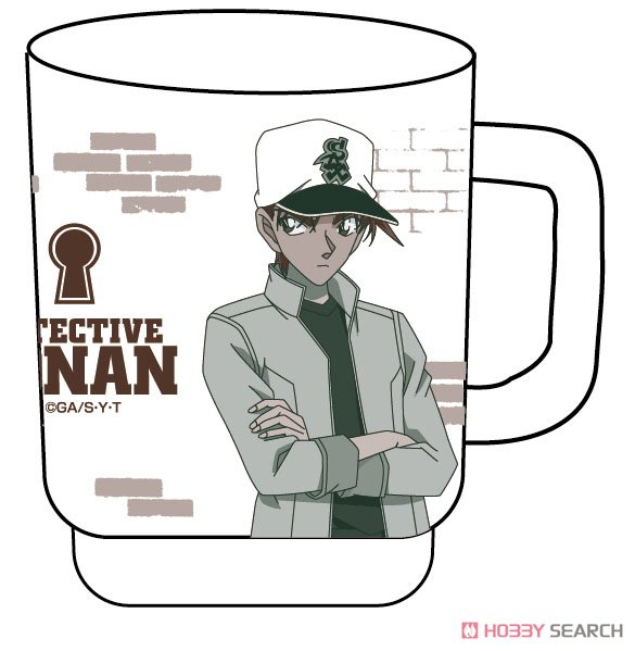 Detective Conan Stacking Mug Cup Heiji Hattori (Anime Toy) Item picture1