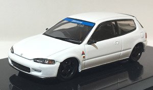 Honda Civic EG6 Gr.A Racing White (Diecast Car)