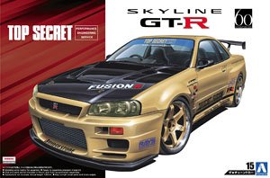 トップシークレット BNR34 スカイライン GT-R` 02(ニッサン) (プラモデル)