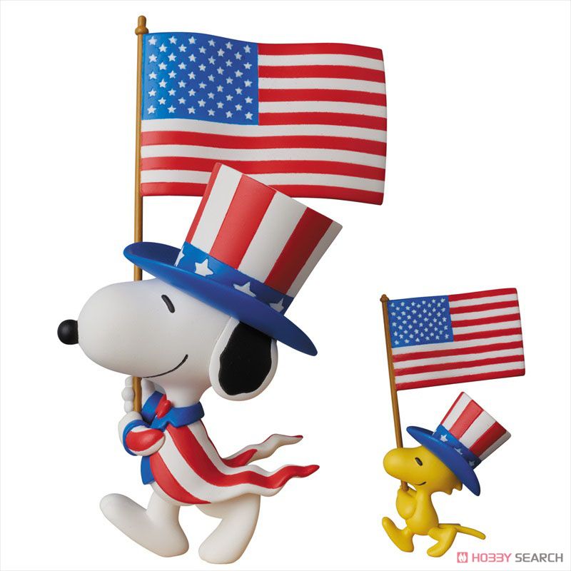UDF No.320 U.S.A. Snoopy & Woodstock (Completed) Item picture1