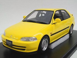 Honda Civic EG9 Yellow (ミニカー)