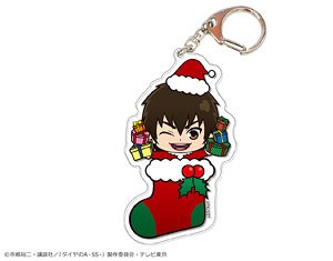 [Ace of Diamond] Big Acrylic Key Ring [Christmas Ver.] 01 (Eijun Sawamura) (Anime Toy)