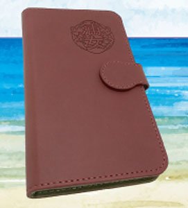 [Love Live! Sunshine!!] Notebook Type Multi Case for Smartphone Burgundy (Anime Toy)