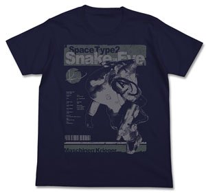 マシーネンクリーガー スネークアイTシャツ NAVY L (キャラクターグッズ)