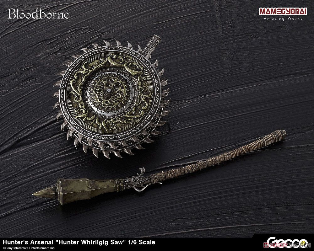 Bloodborne/ Hunter`s Arsenal : `Hunter Whirligig Saw` 1/6 Scale Weapon (Completed) Item picture1