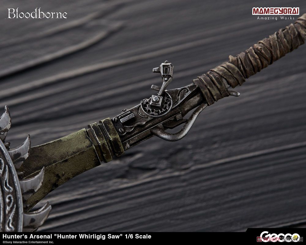 Bloodborne/ Hunter`s Arsenal : `Hunter Whirligig Saw` 1/6 Scale Weapon (Completed) Item picture11