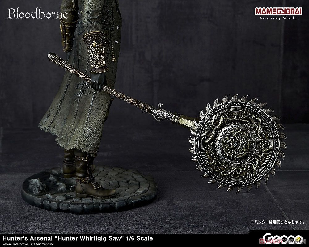 Bloodborne/ Hunter`s Arsenal : `Hunter Whirligig Saw` 1/6 Scale Weapon (Completed) Other picture1
