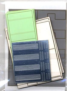 1/80(HO) Upgrade Parts for Model Icon MANI44 Simple Deck Sheet (for 4-Car) (Model Train)
