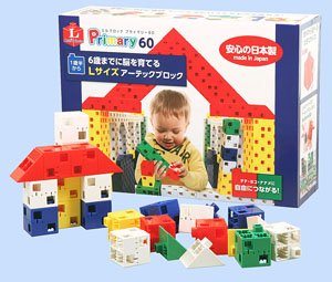 J Artec L Block Primary 60 Pieces (Educational)