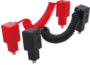 Connector  Red Black 2 Pieces 50cm (Educational)