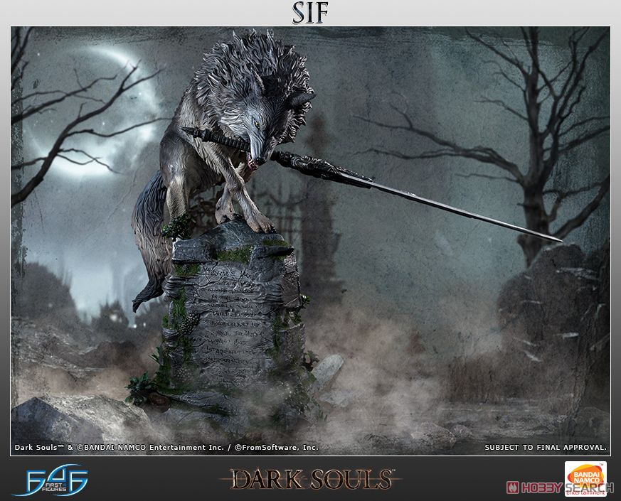 Dark Souls/ Sif, The Great Grey Wolf Statue (Completed) Item picture1