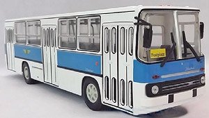 Ikarus 260 Dresden Traffic Bureau Bus (Blue/White) (Diecast Car)