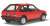 Ford Fiesta Mk2 XR2 (Sunburst Red) (Diecast Car) Item picture2
