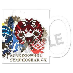 Senki Zessho Symphogear GX Full Color Mug Cup Carol & Autoscorer (Anime Toy)