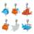 Finding Dory Link Charm Ver.1 (Set of 12) (Character Toy) Item picture3