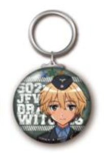 Brave Witches Can Key Ring Warutrud (Anime Toy)