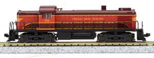 ALCO RS-2 CGW (シカゴ・グレート・ウェスタン) No.55 (鉄道模型)