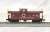 Standard Cupola Caboose Northern Pacific Road  #1102 (Brown/White) (Model Train) Item picture1