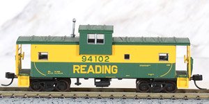 キューポラカブース READING #94102 (緑/黄) ★外国形モデル (鉄道模型)