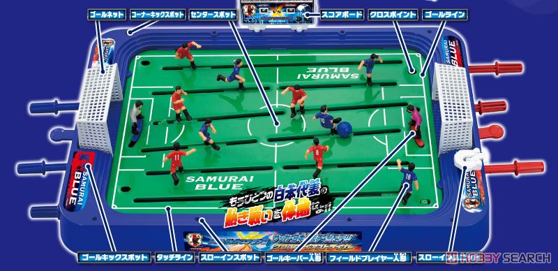 スーパーサッカースタジアム サッカー日本代表チームモデル クロスファイアストライカー (テーブルゲーム) 商品画像3