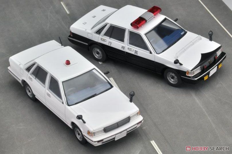 LV-N43-15a Nissan Cedric Unmarked Patrol Car (White) (Diecast Car) Other picture1