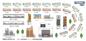 Tomix Diorama Sticker Vol.1 [JR East Part 1] (Model Train)
