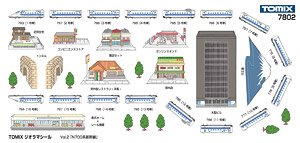 TOMIXジオラマシール Vol.2 「N700系新幹線」 (鉄道模型)