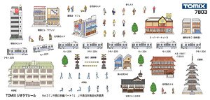 Tomix Diorama Sticker Vol.3 [JR West Part 1] (Model Train)