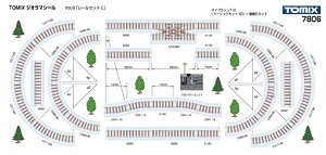TOMIXジオラマシール Vol.6 「レールセットC」 (鉄道模型)