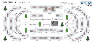 Tomix Diorama Sticker Vol.6 [Rail Set C] (Model Train)