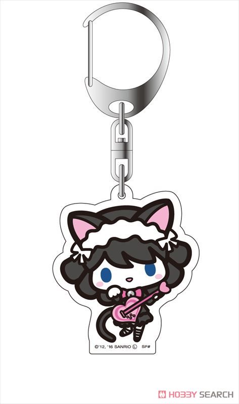 Show by Rock!! Acrylic Key Ring Simple Design Girls Ver (Set of 14) (Anime Toy) Item picture1