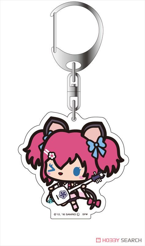 Show by Rock!! Acrylic Key Ring Simple Design Girls Ver (Set of 14) (Anime Toy) Item picture12