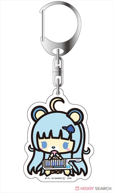 Show by Rock!! Acrylic Key Ring Simple Design Girls Ver (Set of 14) (Anime Toy) Item picture14