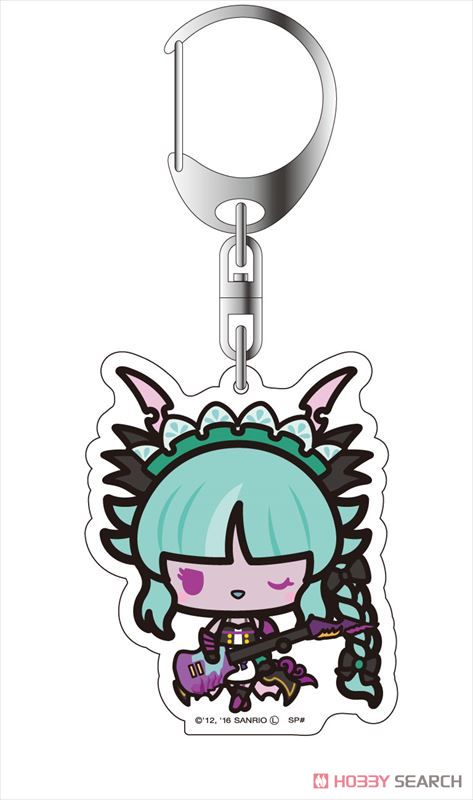 Show by Rock!! Acrylic Key Ring Simple Design Girls Ver (Set of 14) (Anime Toy) Item picture5
