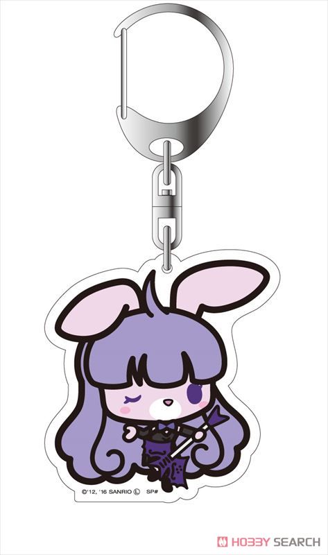 Show by Rock!! Acrylic Key Ring Simple Design Girls Ver (Set of 14) (Anime Toy) Item picture8